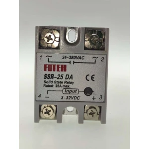 Fotek SSR-25 25A puolijohderele tehokkaaseen ohjaukseen