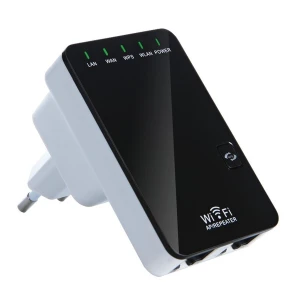 satkit WiFi-toistin 300 Mbps, 2 RJ45-porttia - Laajennin ja tukiasema