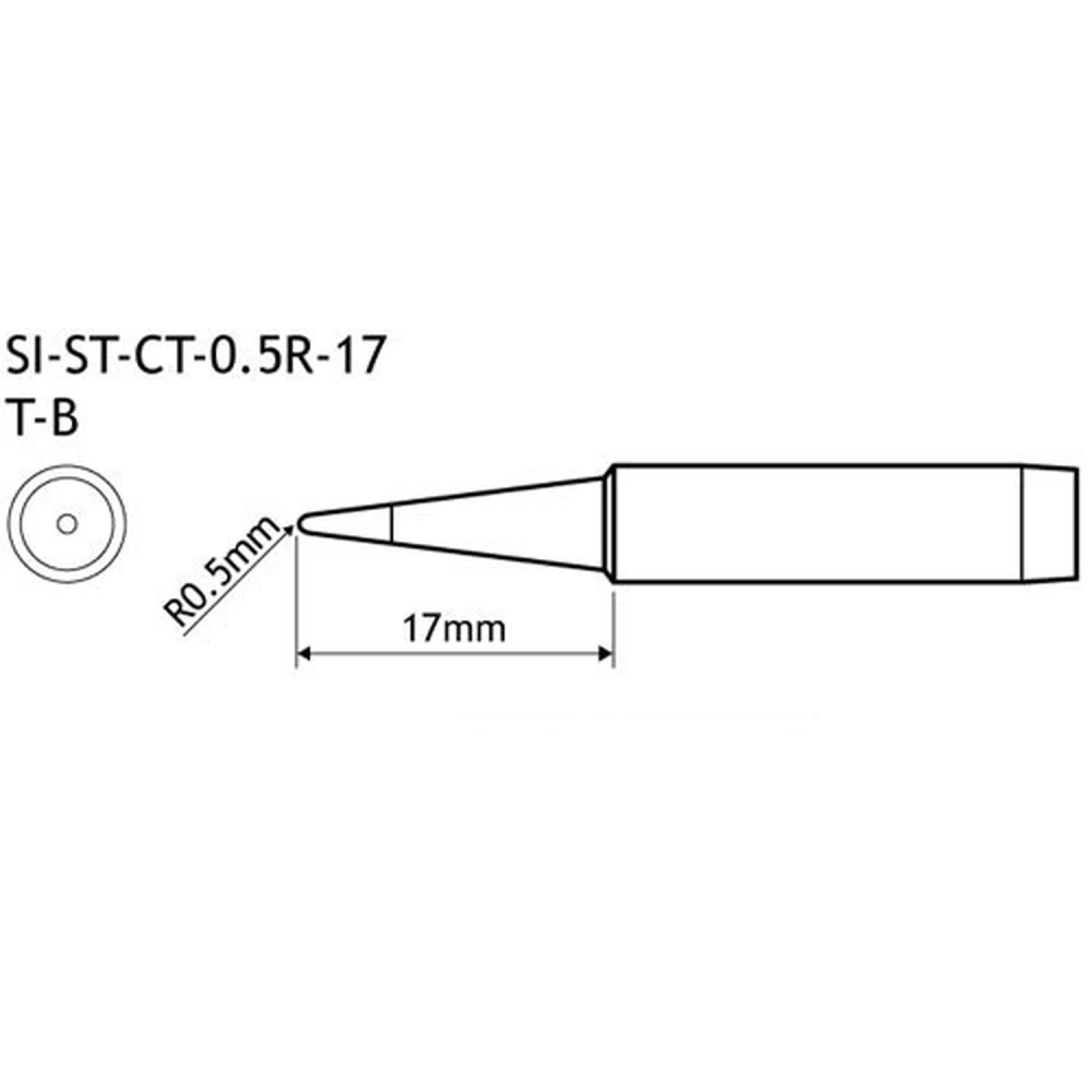 Aoyue TB juotoskolvin kärki varaosana juotosasemiin