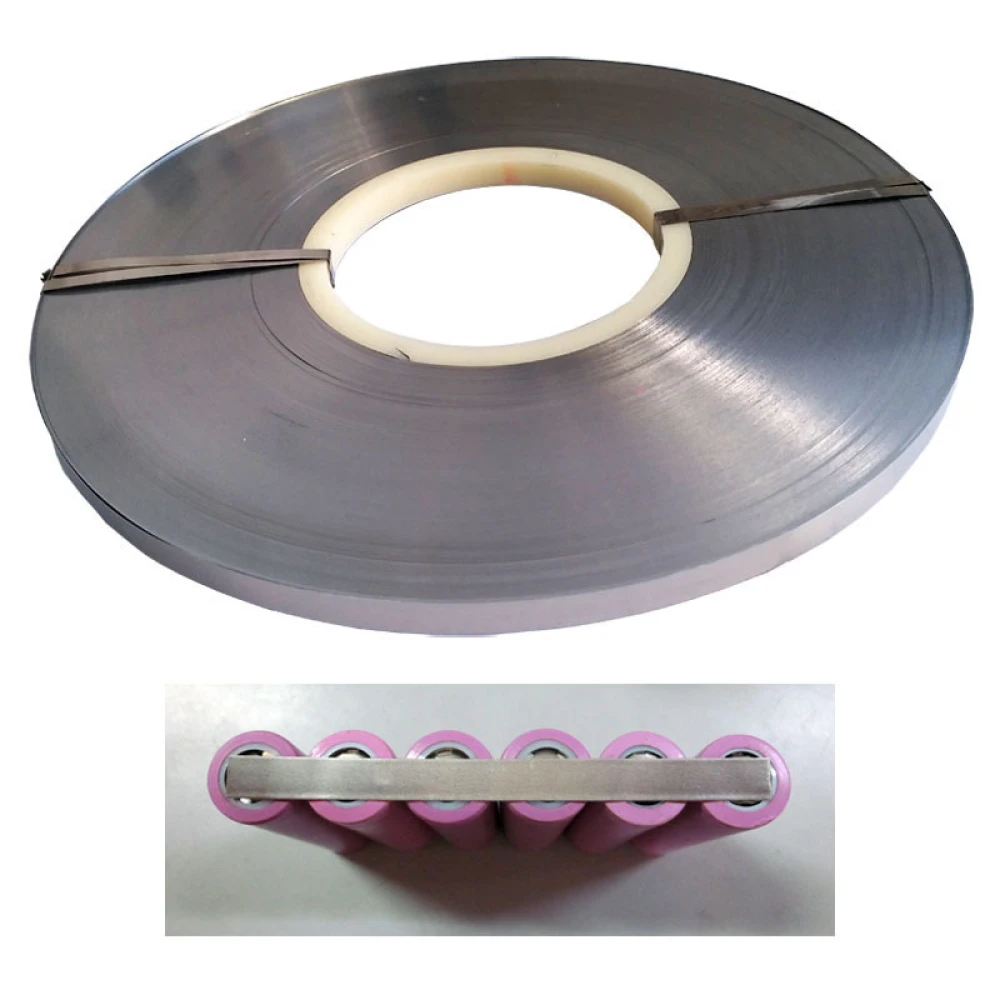 Teräsnauharulla 0,1mmx5mm 1kg 18650-akkujen hitsaukseen