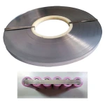 Teräsnauharulla 0,1mmx5mm 1kg 18650-akkujen hitsaukseen