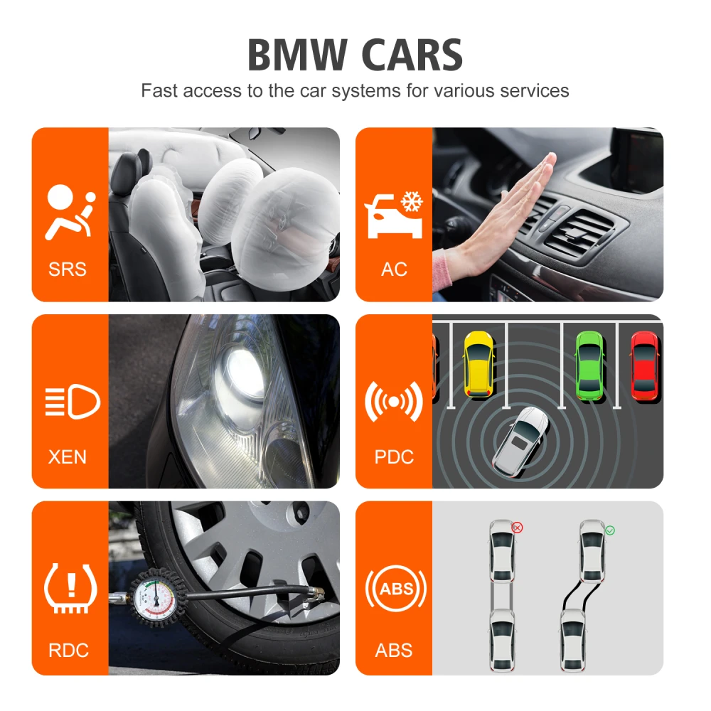 BMW-diagnostiikkalaite Konnwei KW480 – OBD2-työkalu BMW:lle