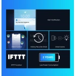 SONOFF DW2 RF langaton ovi- ja ikkunatunnistin kodin hälytykseen