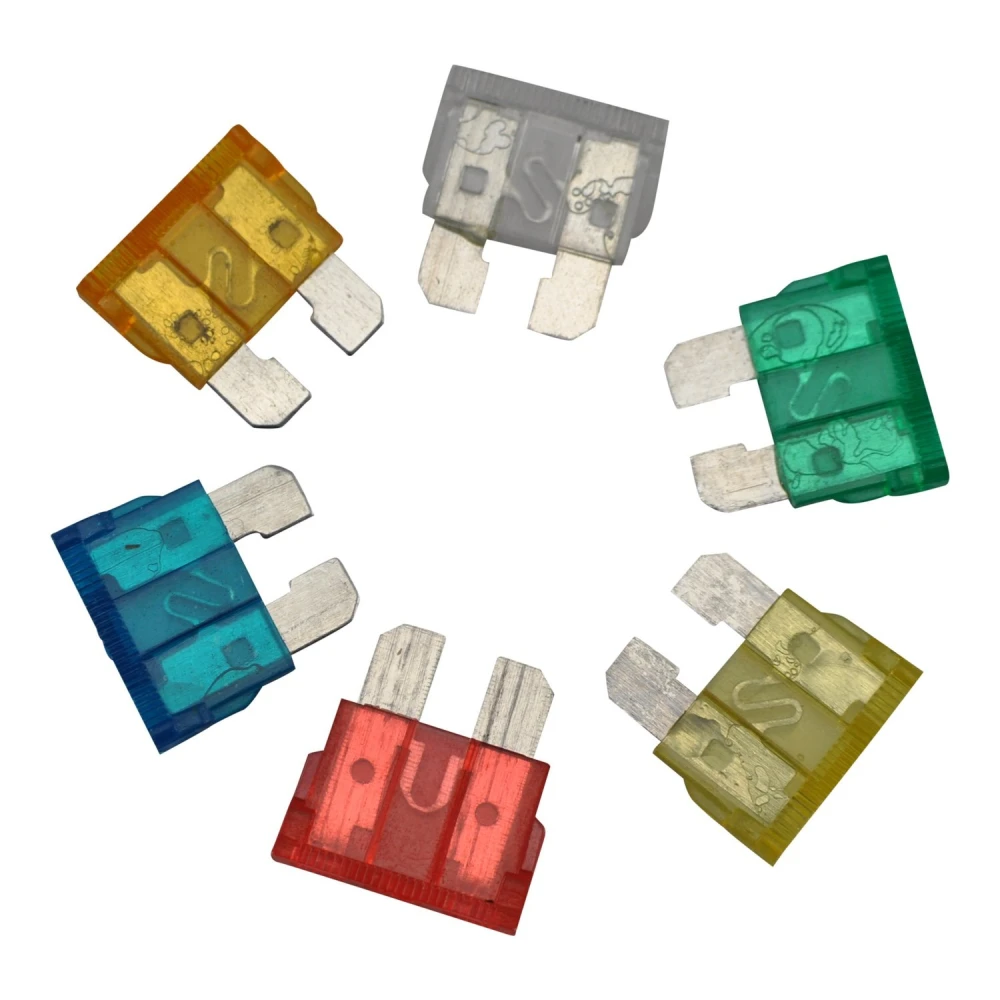 Auton ja moottoripyörän sulakesarja 120 osaa 5A 10A 15A 20A 25A 30A TSX TOOL