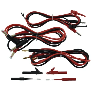 Testikaapelisetti virtalähteelle - laboratorio Amass