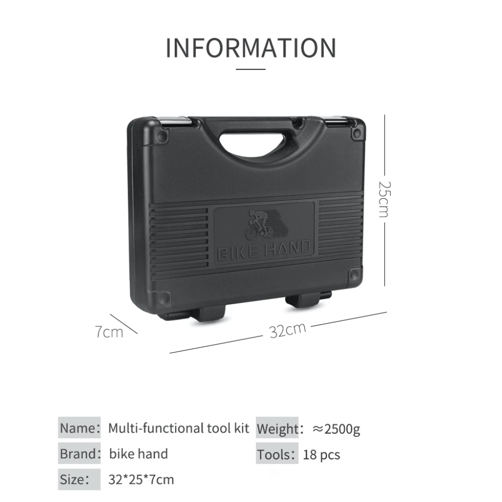 Bikehand 18-in-1 pyörätyökalusarja - monitoimisarja