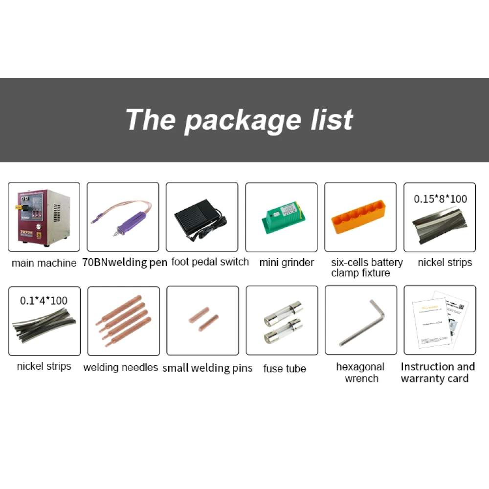 Sunkko 737DH pistehitsauskone litiumakkujen rakentamiseen 18650 14500 21700