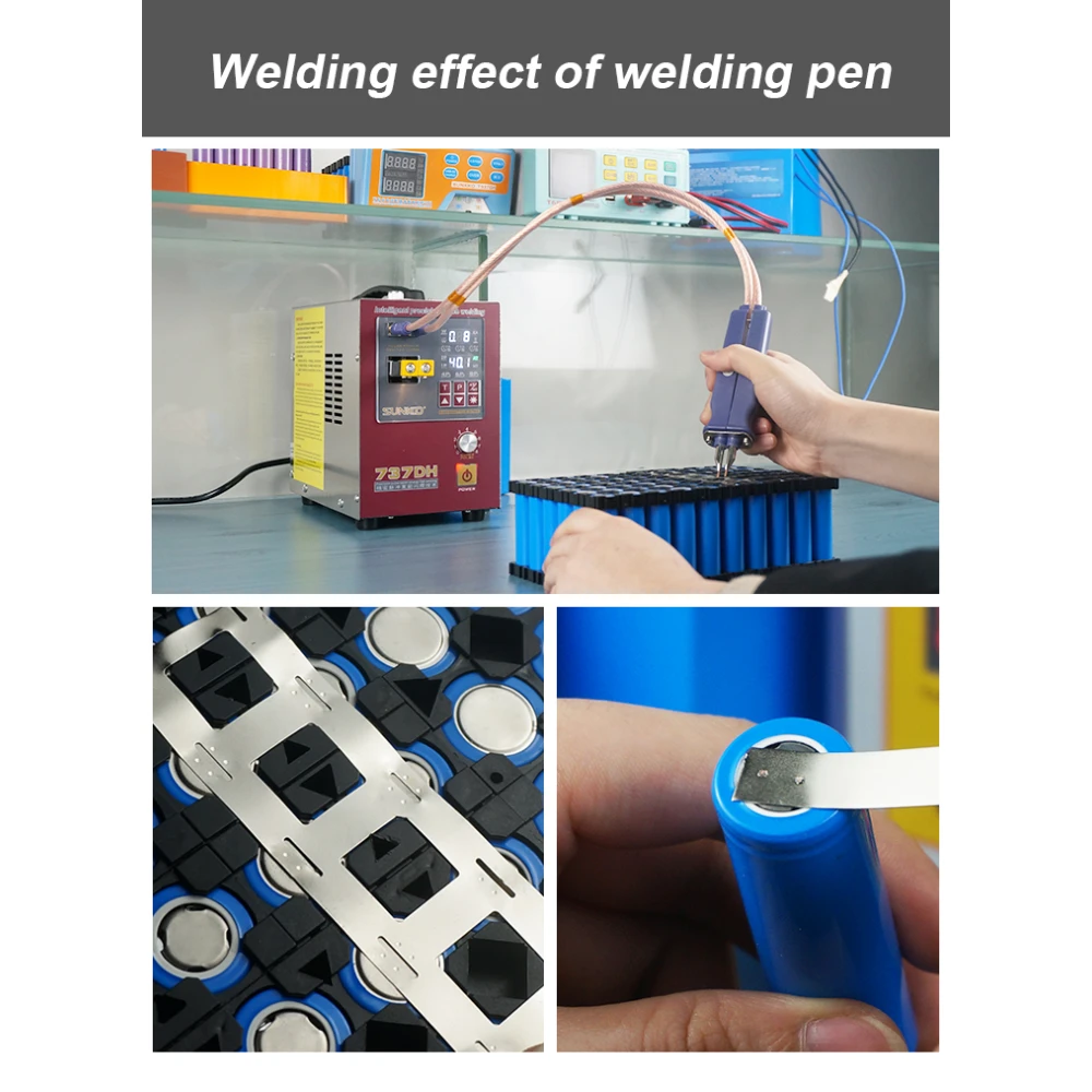 Sunkko 737DH pistehitsauskone litiumakkujen rakentamiseen 18650 14500 21700
