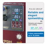 Sunkko 737DH pistehitsauskone litiumakkujen rakentamiseen 18650 14500 21700