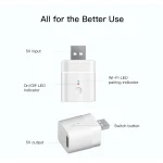 SONOFF Micro älykäs USB-WiFi-sovitin etäohjaukseen ja automaatioon