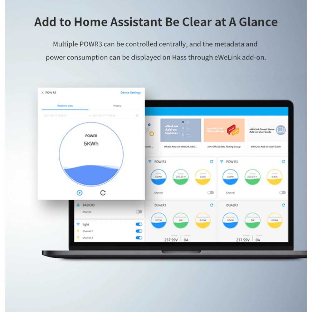 SONOFF Pow R3 - tehokas WiFi-älykytkin energian seurannalla
