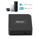 Sonoff RF Bridge 433MHz WiFi langaton, yhteensopiva Alexan ja Google Homen kanssa