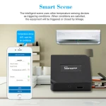Sonoff RF Bridge 433MHz WiFi langaton, yhteensopiva Alexan ja Google Homen kanssa