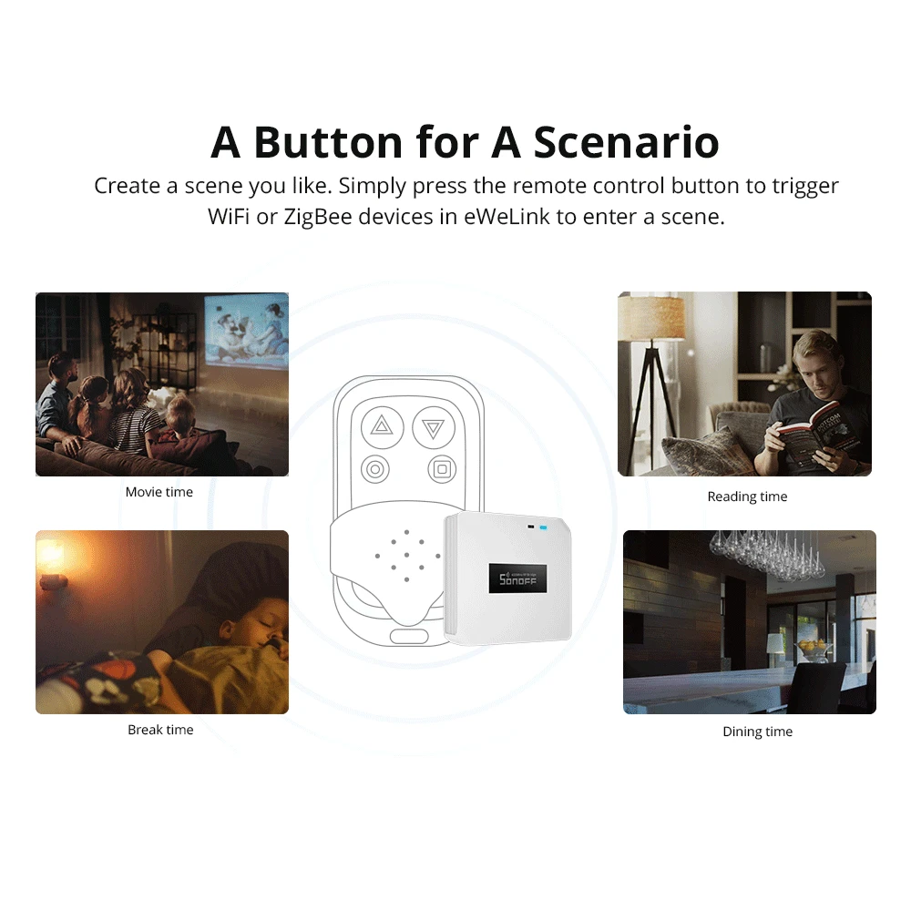 Sonoff RF Bridge R2 433MHz WiFi - RF- ja WiFi-silta