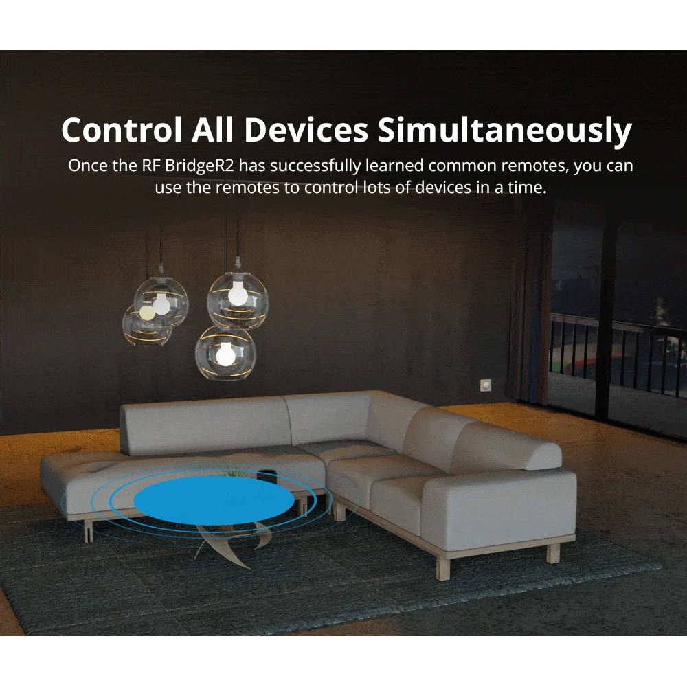 Sonoff RF Bridge R2 433MHz WiFi - RF- ja WiFi-silta