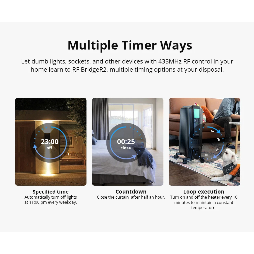 Sonoff RF Bridge R2 433MHz WiFi - RF- ja WiFi-silta