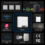 SONOFF ZBMINI ZigBee mini älykytkin valojen 2-tie ohjaukseen