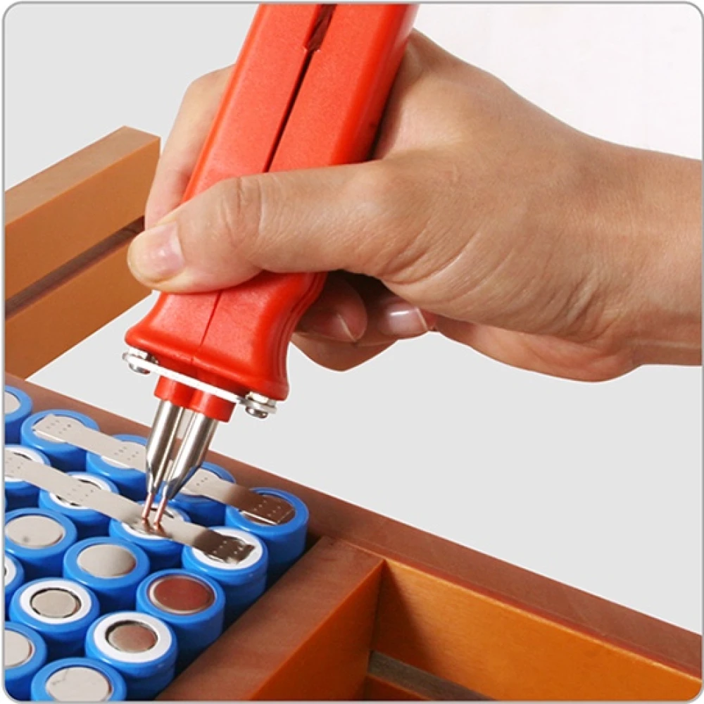 Säädettävä 18650-akkujen pidike 6x16 akkupaketteihin