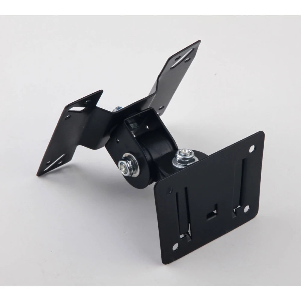 Vista lateral del soporte TV pared articulable VESA 75/100 mostrando distancia a pared