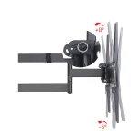 Soporte metálico para TV LCD, LED y plasma con ajuste de distancia a pared