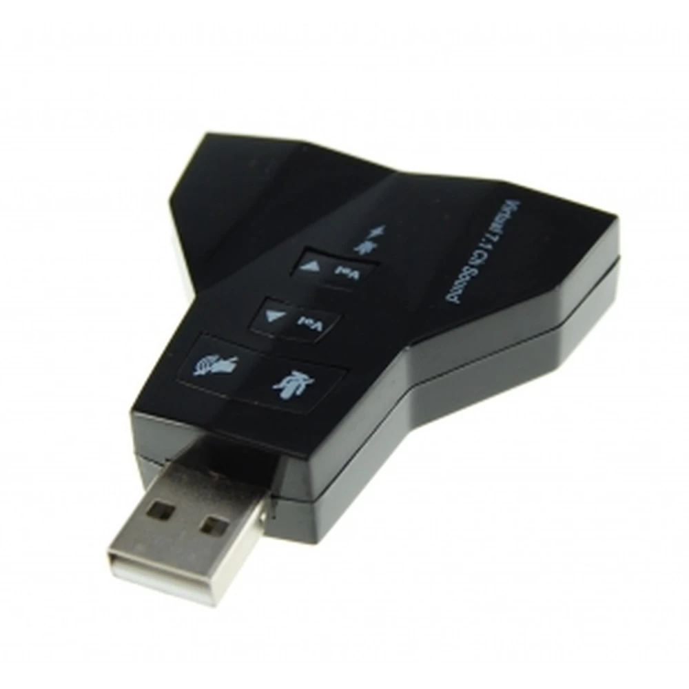 USB-äänikortti, 2 lähtöä ja 2 tuloa
