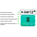 R-SIM 12 unlock-kortti iPhone 5s, 6, 6s, 7, 8 ja X iOS 11 ja 12
