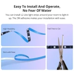 SONOFF L2 Lite WiFi LED-nauha 5 metriä kaukosäätimellä ja sovelluksella