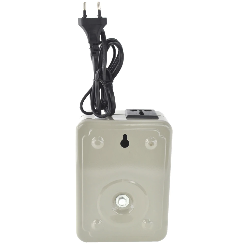 Vista frontal del transformador de corriente 220v a 110v 1000w Mlink
