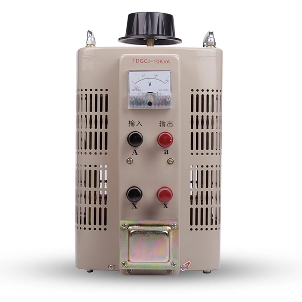 Variac säädettävä lähtömuuntaja 40 Amp 0-250V (TDGC2-10KVA) laboratorioon ja teollisuuteen