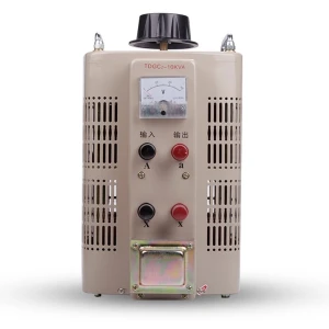 YourLed Variac säädettävä lähtömuuntaja 40 Amp 0-250V (TDGC2-10KVA) laboratorioon ja teollisuuteen