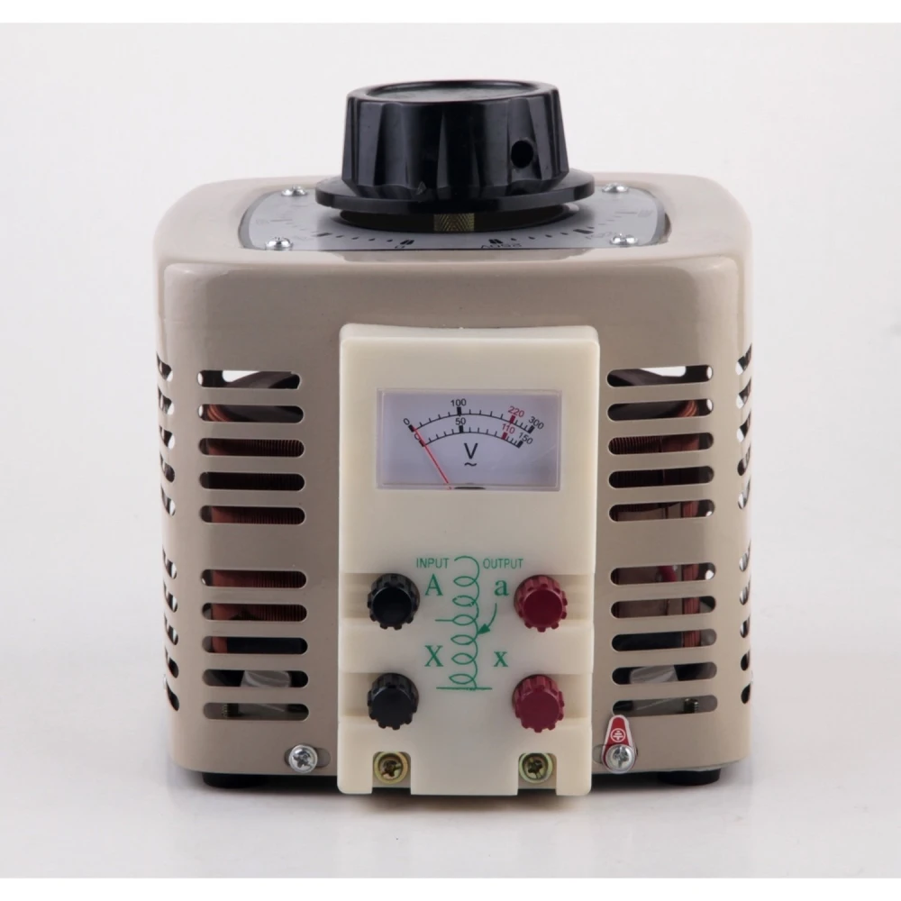 Säädettävä variac-muuntaja 8 A 0-250V (TDGC2-2KVA) laboratorioon ja teollisuuteen