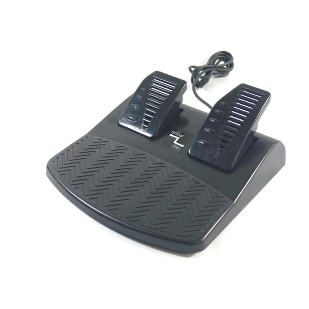 Yhteensopiva kilpa-ajon ohjauspyörä vaihteilla ja polkimilla PS3, PS2 ja PC