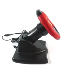 Yhteensopiva kilpa-ajon ohjauspyörä vaihteilla ja polkimilla PS3, PS2 ja PC