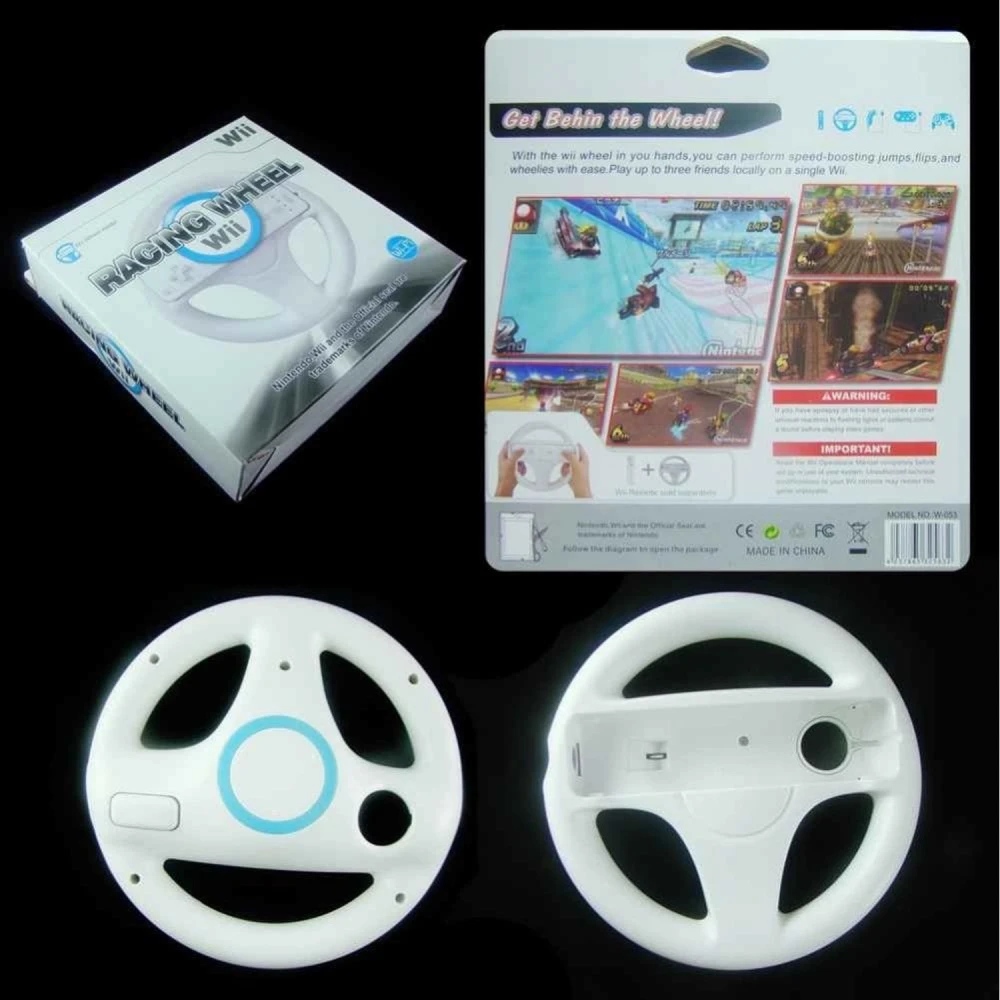 Wiimote Wii Wheel - tarkka ohjaus Wii-ajopeleihin