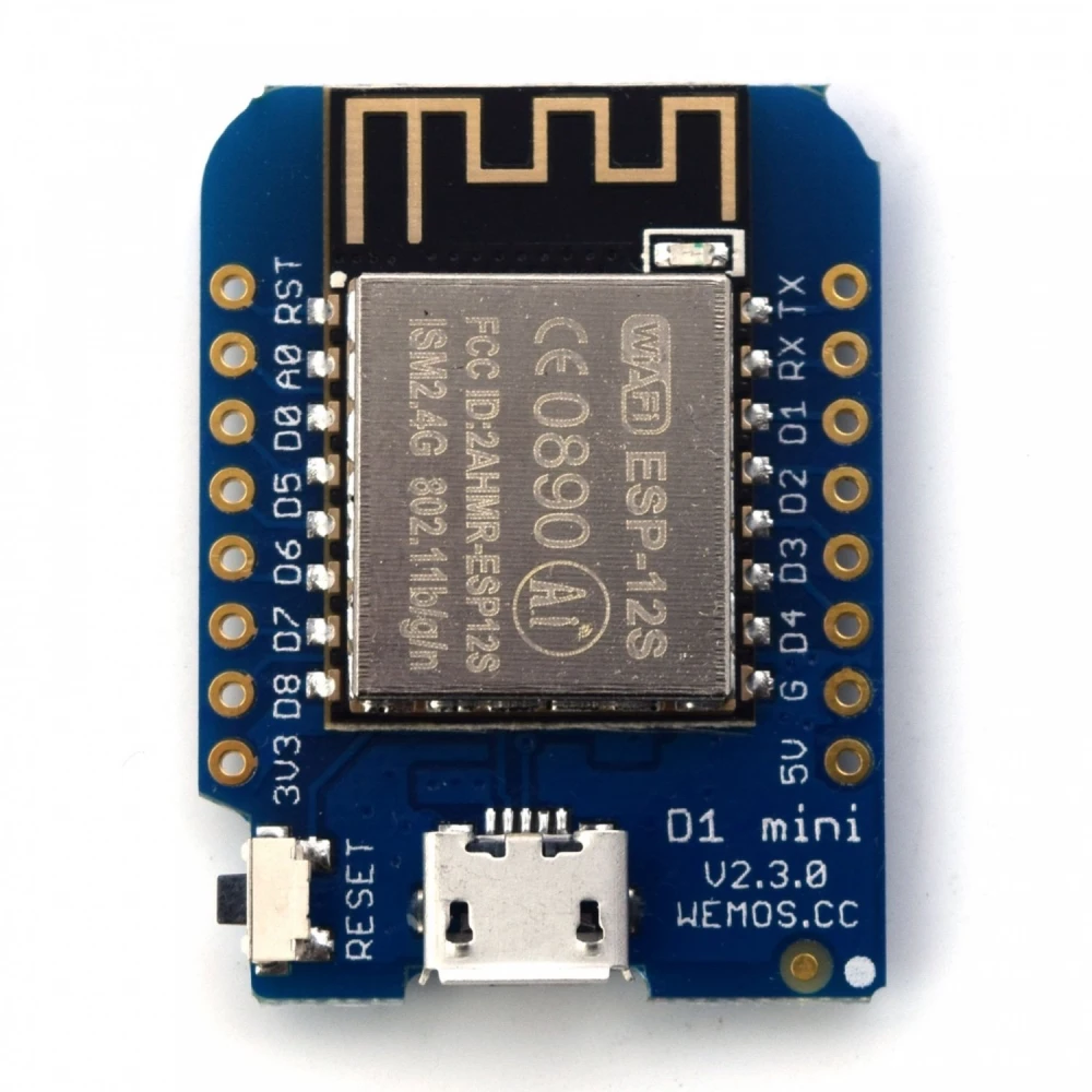 Wemos D1 Mini NodeMCU WiFi ESP8266 -kehityskortti