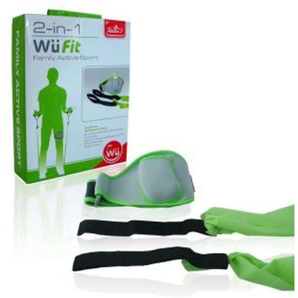Wii 2-in-1 Active Sports Pack - Wii-kuntoilutarvikesetti