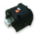 Wii Motion Plus -yhteensopiva musta Wii-ohjaimelle